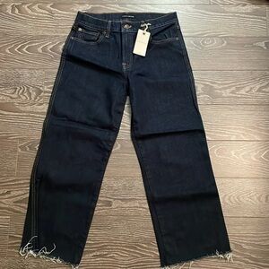 NWT lucky brand wide leg crop jeans 4/27